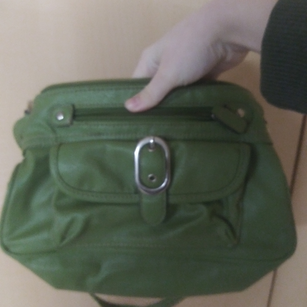 Merona Faux Leather Bag w/ Detachable Straps